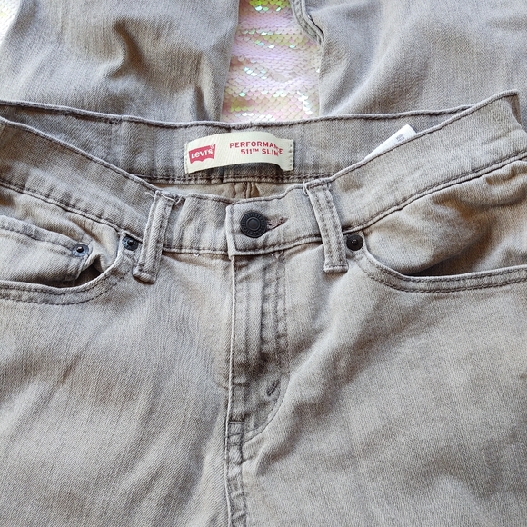Levi's Performance 511 Slim Jeans. Size 14 Reg 27 - Picture 3 of 7